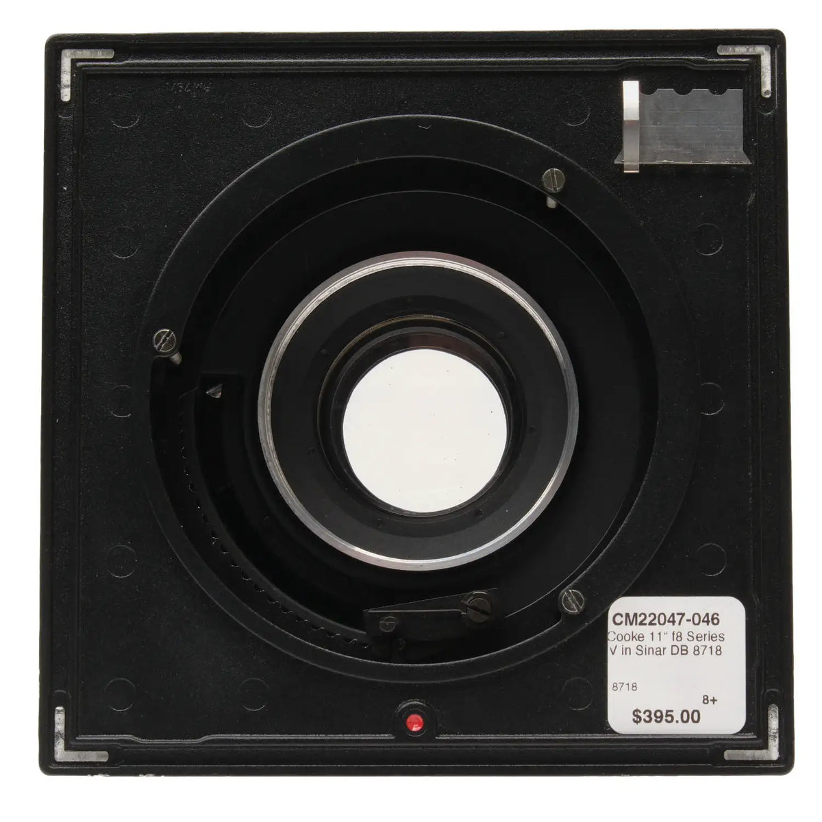 Cooke 11" f8 Series V in Sinar DB 8718