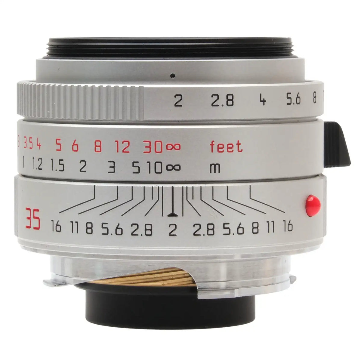 Leica 35mm f2 Summicron-M Asph II Silver 4955275