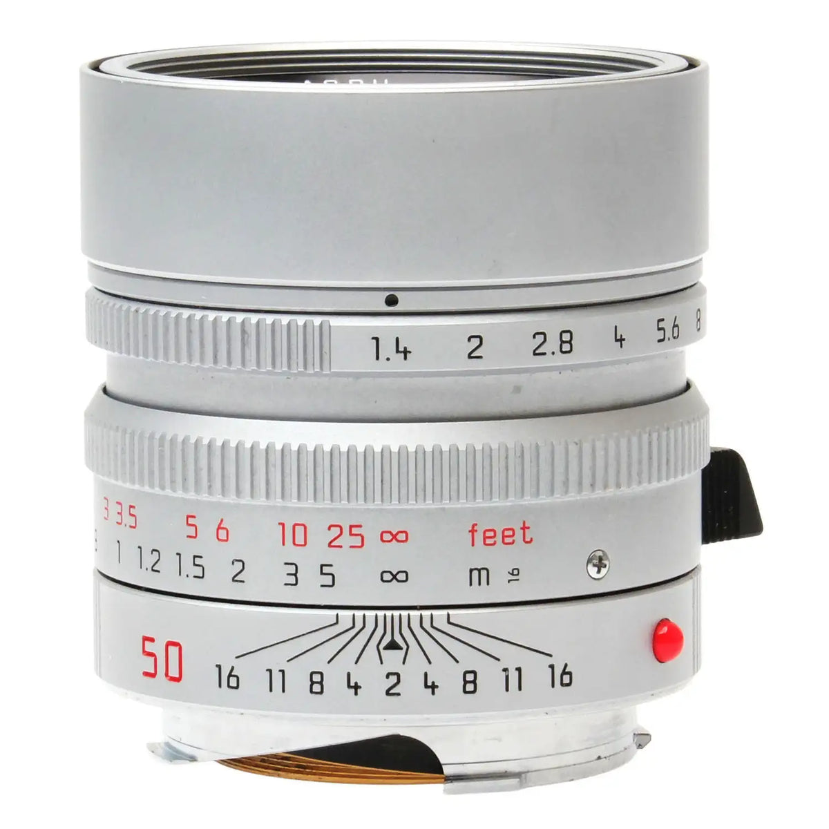 Leica 50mm f1.4 Summilux-M Asph Silver, Boxed 4789338