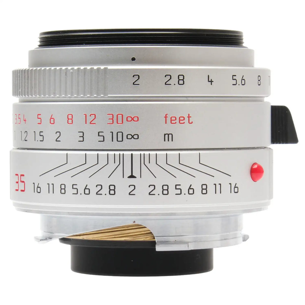 Leica 35m f2 Summicron-M Asph Sliver, Boxed  4784247