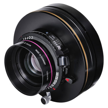 Arca Swiss Apo-Sironar Digital 150mm front detail, Made in Germany and serial 12056183 with Arca Swiss quality seal