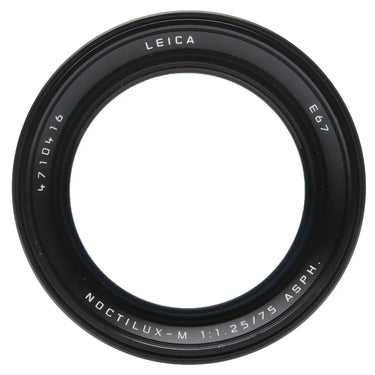Leica 75mm f1.25 Noctilux-M Asph DAG CLA 4710416