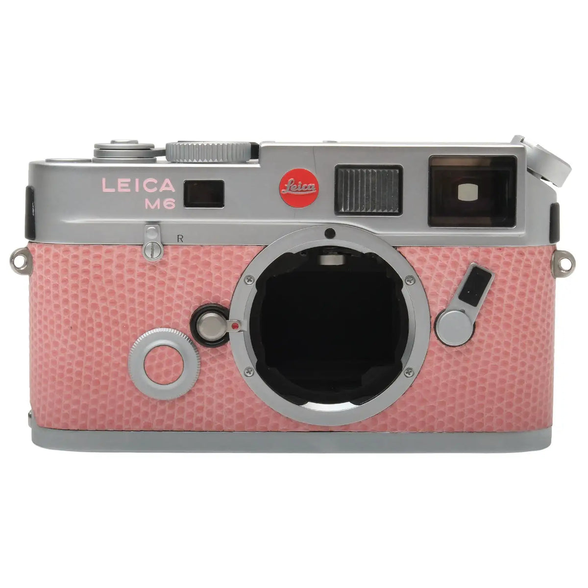Leica M6 TTL 0.58 Silver, Pink Leather DAG Overhaul 2681983