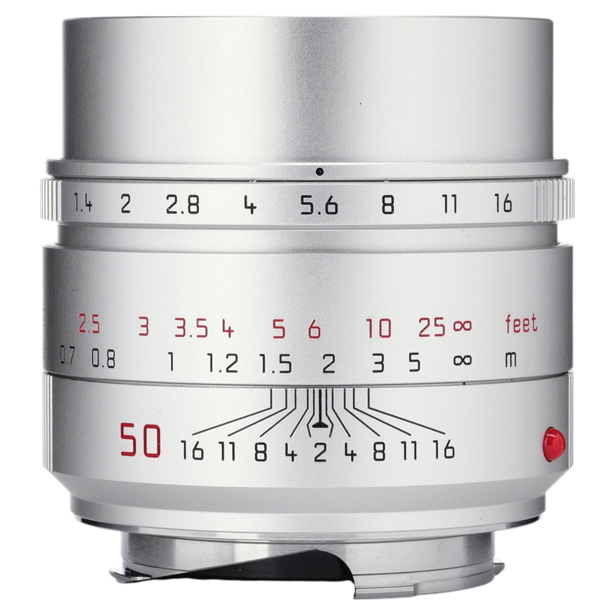 Leica 50mm f1.4 Summilux-M Asph II Silver, Boxed 4959041