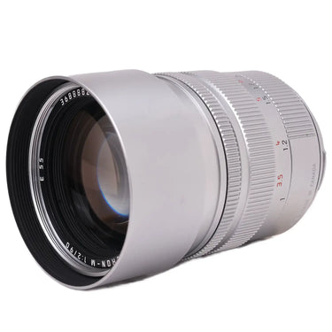 Leica 90mm f2 Summicron-M Silver, Boxed 3688882