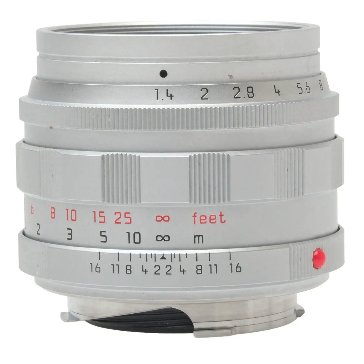 Leica 50mm f1.4 Summilux-M Classic, Silver, Boxed 4948274