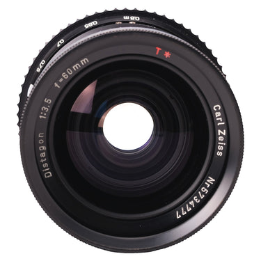 Hasselblad Carl Zeiss Distagon 60mm front element with T star marking and serial number