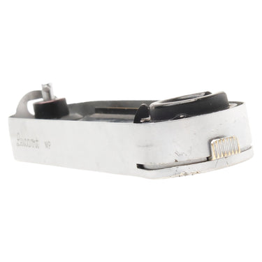 Leica Leicavit angled side view showing chrome wear and trigger lever