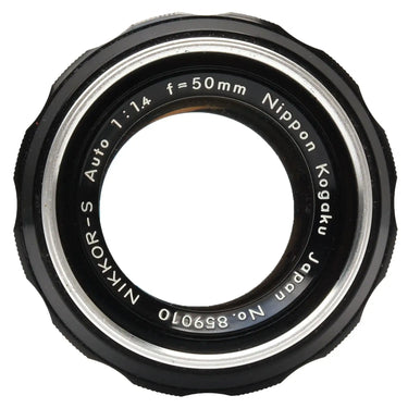 Nikon 50mm f1.4 Nikkor-S, coating mark 859010