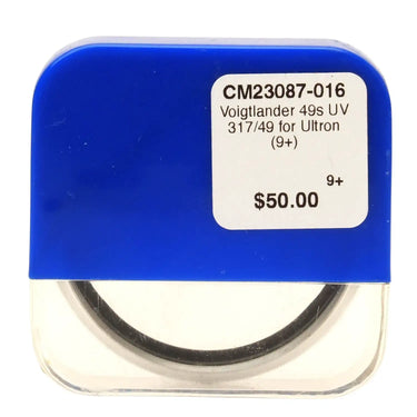 Voigtlander 49s UV 317/49 for Ultron (9+)
