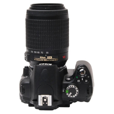 Nikon D5000, 55-200mm f4-5.6 DX 1.6K Act 3422667
