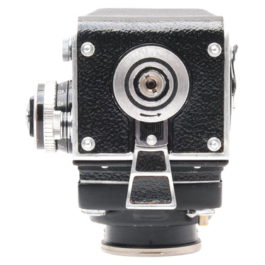 Rollei Wide 4.0 FW side view with focus knob and distance scale