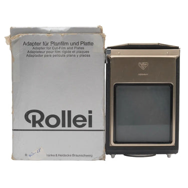 Rollei TLR Adapter Cut Film and Plates, Boxed (9+)