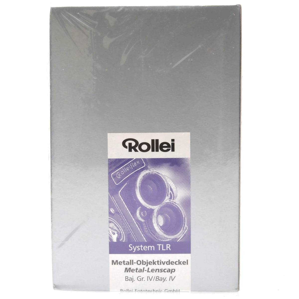 Rollei TLR Bay IV Metal Lenscap 17022, Boxed (10-)