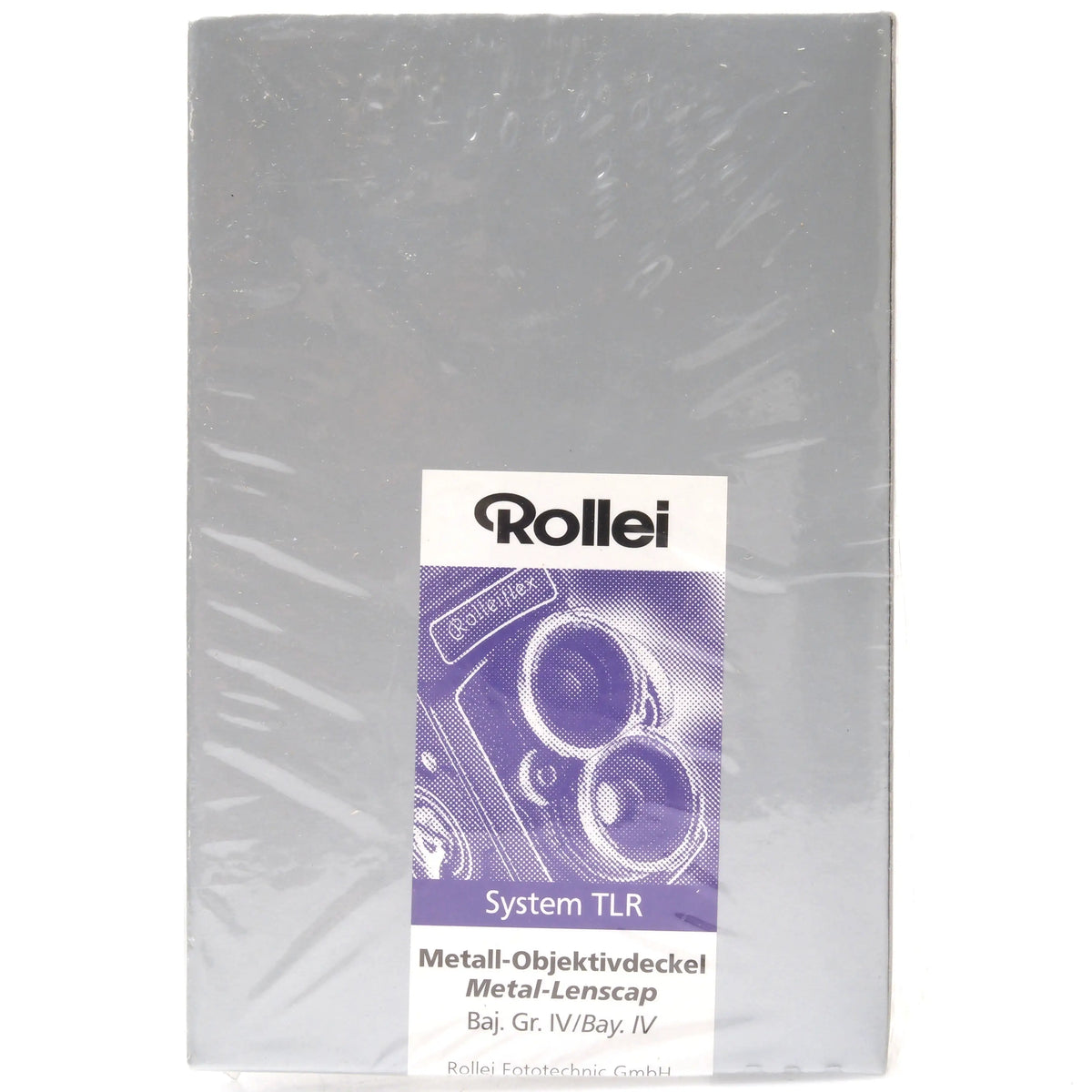 Rollei TLR Bay IV Metal Lenscap 17022, Boxed (10-)