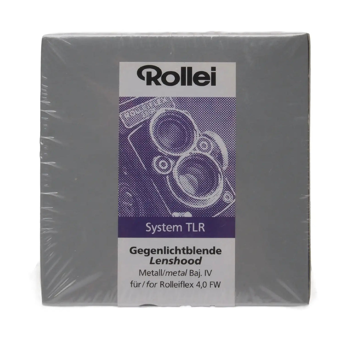 Rollei TLR Bay IV Metal Lenshood FW 17016, Boxed (10-)