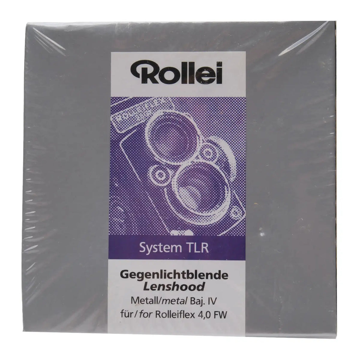 Rollei TLR Bay IV Metal Lenshood FW 17016, Boxed (10-)