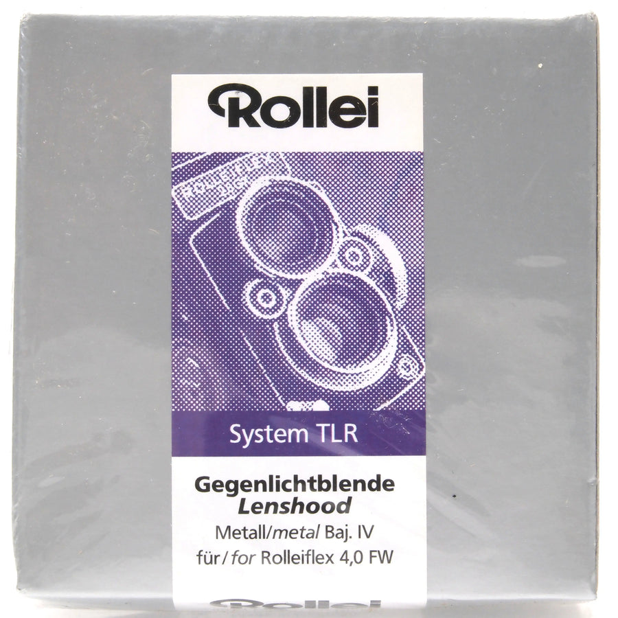 Rollei TLR Bay IV Metal Lenshood FW 17016, Boxed (10-)