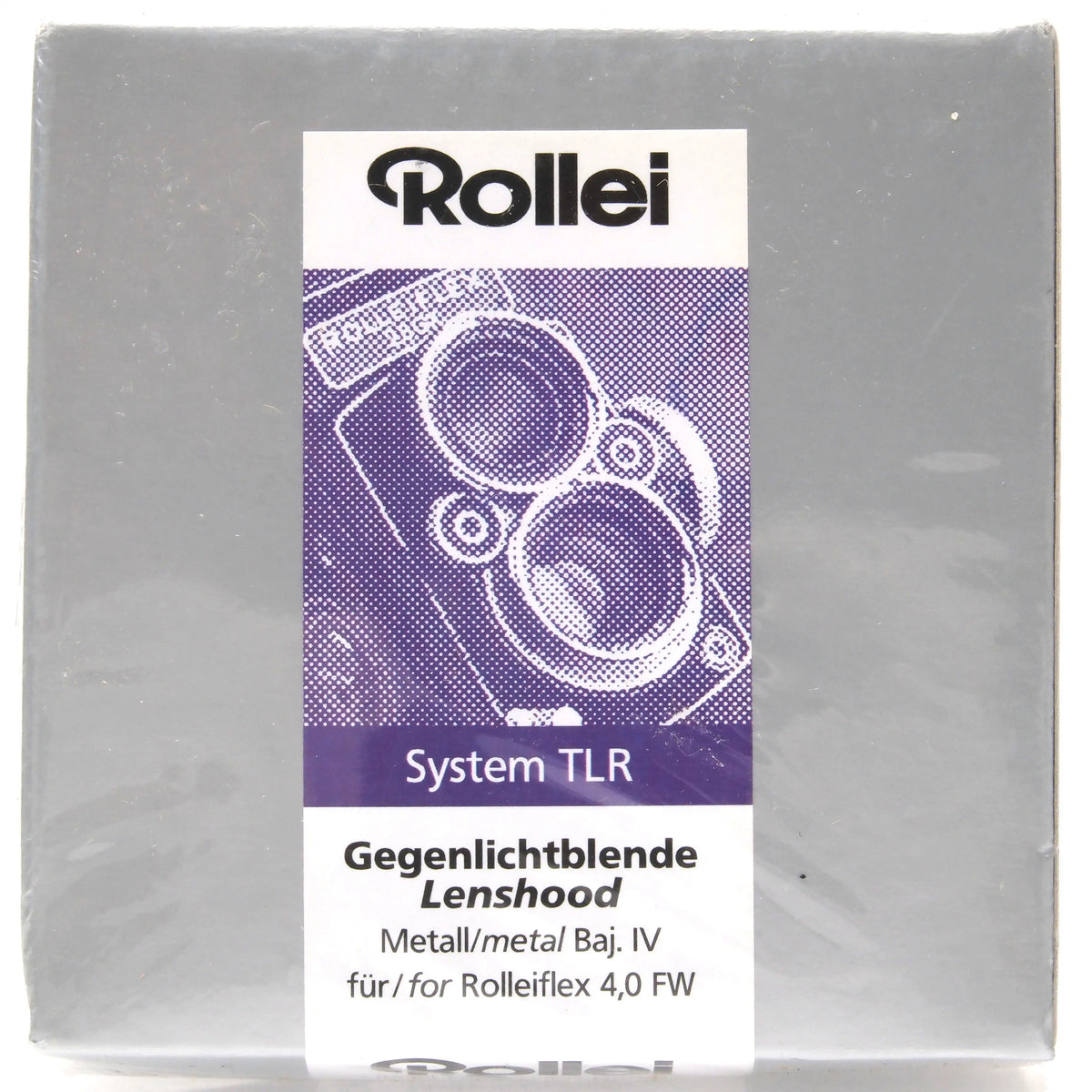 Rollei TLR Bay IV Metal Lenshood FW 17016, Boxed (10-)