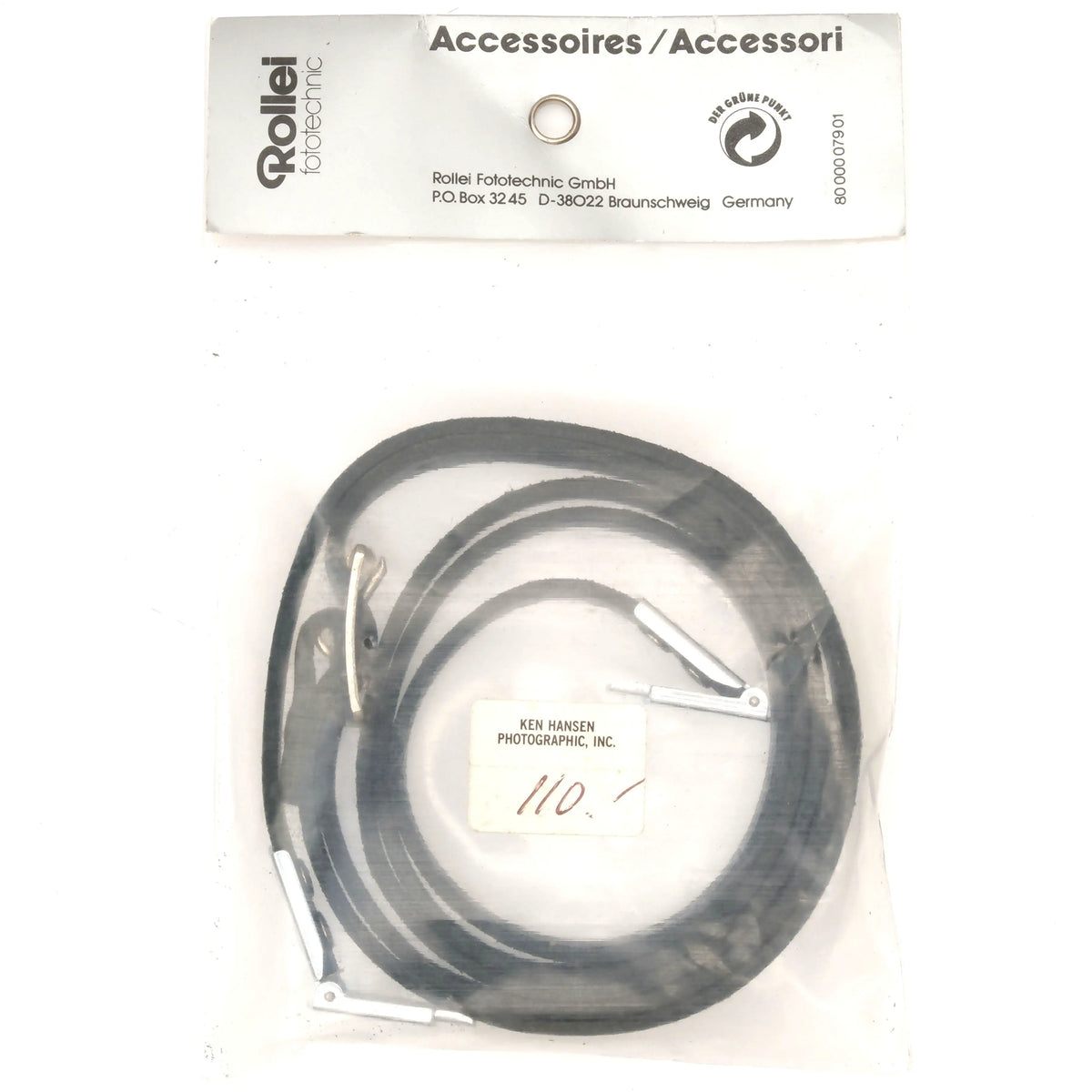 Rollei TLR Leather Strap, New (10-)