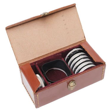 Rollei TLR Bay 2 Hood, Rolleinar 1, Filter Set, Case (9)