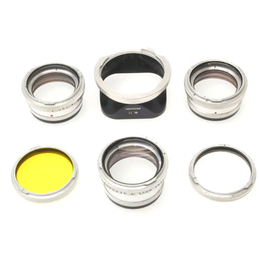 Rollei TLR Bay 2 Hood, Rolleinar 1/2/3, Filter Set (9)