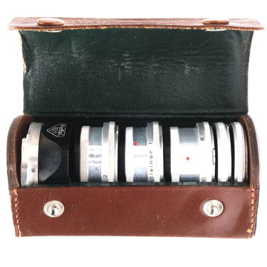 Rollei TLR Bay 2 Hood, Rolleinar 1/2/3, Filter Set (9)