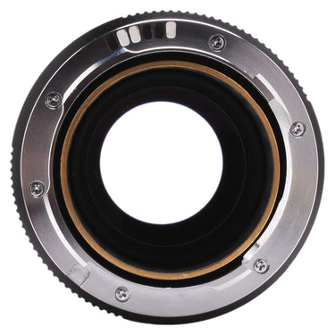 Leica 90mm f2.8 Elmarit-M rear M mount with 6-bit coding and contacts