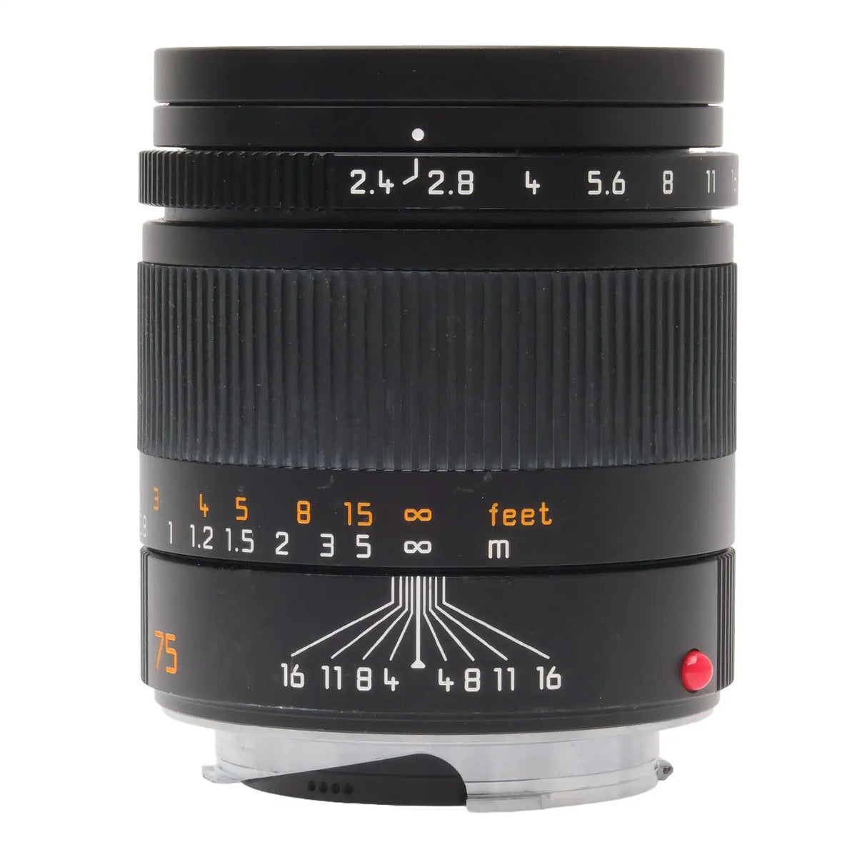 Leica 75mm f2.4 Summarit-M, Boxed 4580150