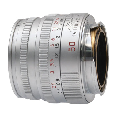 Leica 50mm f2 Summicron-M, Silver 3843227