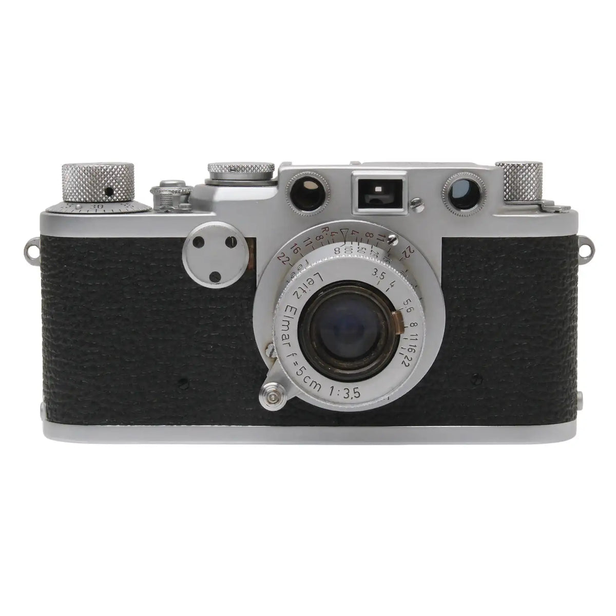 Leica IIf Red Dial, 5cm f3.5 Elmar Red Scale 676101