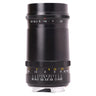 TTArtisan 100mm f2.8 DJ-Optical lens standing upright showing aperture index ring