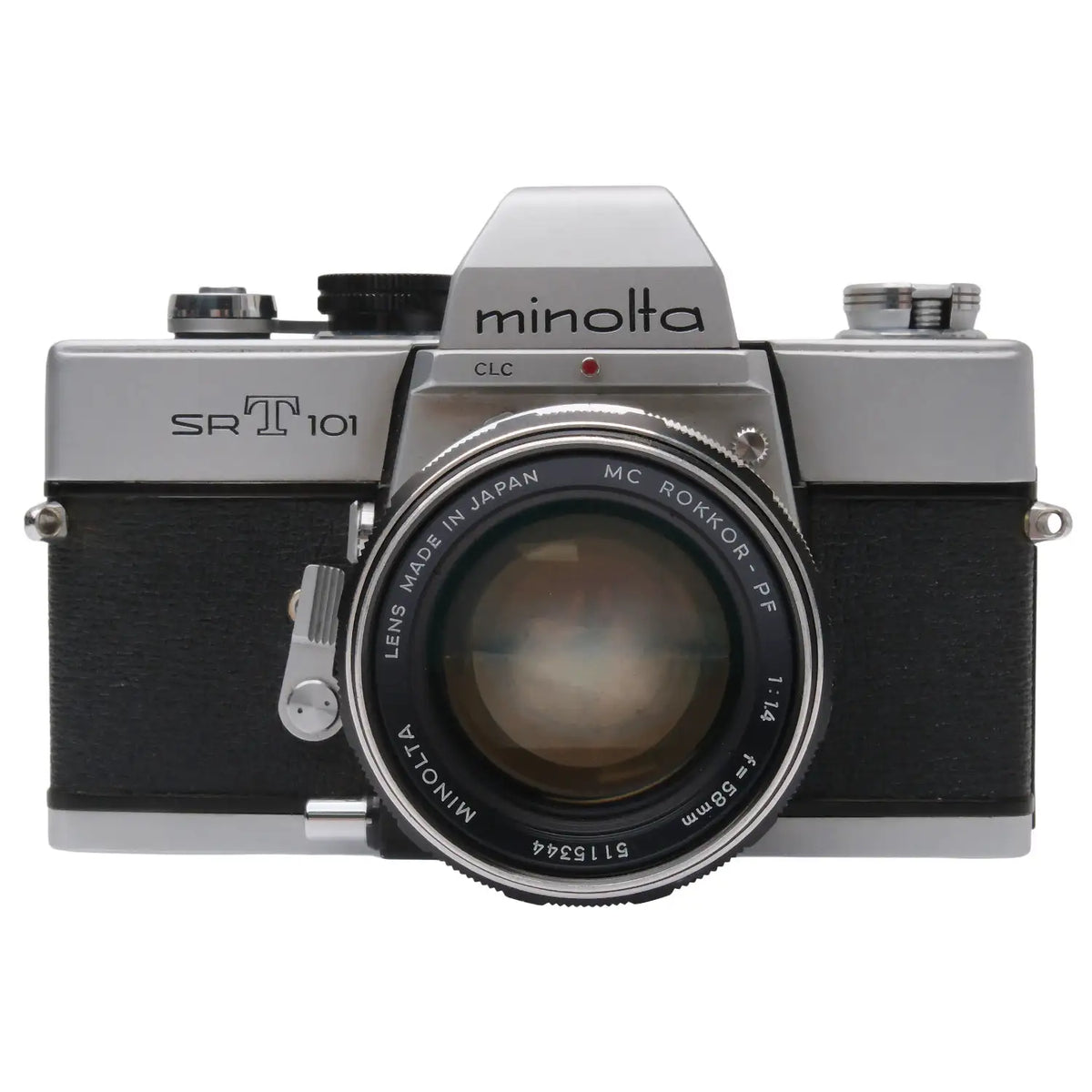 Minolta SRT 101, 58mm f1.4 MC Rokkor-PF 1439957