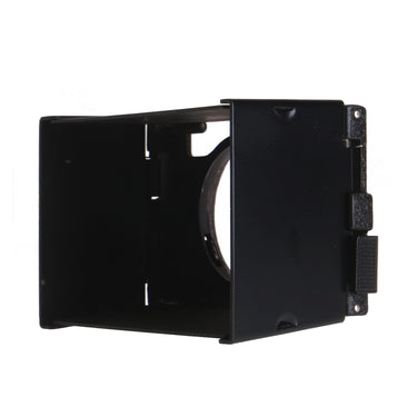 Leica SOOPD Summitar hood, side view showing open hood body and lens opening