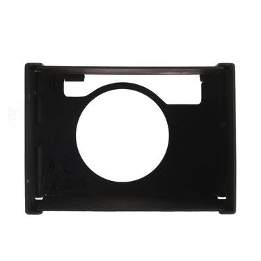 Leica SOOPD hood, rear interior view showing central lens opening