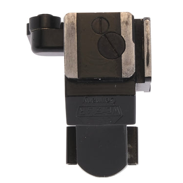 Leica AYOOC waist-level finder base and mounting foot with worn plating
