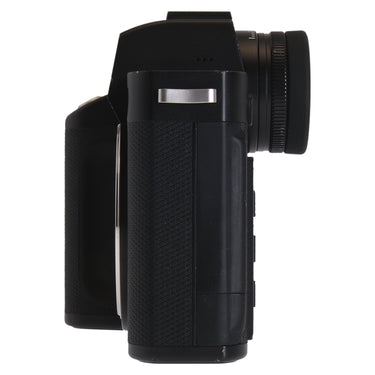 Leica SL2-S left side view showing grip and eyecup