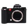 Leica SL3 front view with bare L-mount and exposed full-frame sensor