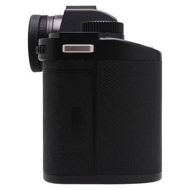 Leica SL3 right side profile showing grip and card door