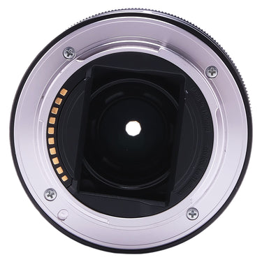 Sony FE 28mm f2 lens rear mount and electronic contacts