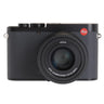 Camera West Leica Q3 43 digital camera in black with APO-Summicron 43mm lens, front view