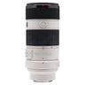 Sony FE 70-200mm f4 G OSS lens standing upright showing zoom ring and focus scale