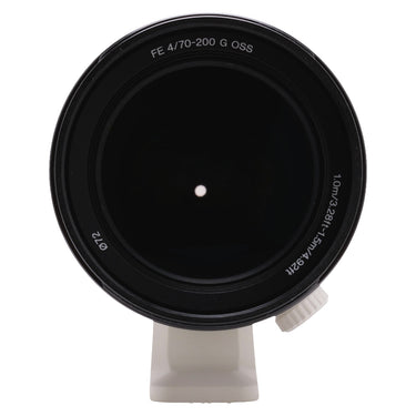 Sony FE 70-200mm f4 G OSS front element and 72mm filter thread