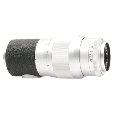 Leica Hektor lens horizontal, focus scale and Germany marking, front at right
