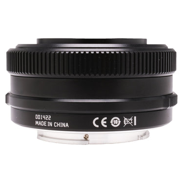 TTArtisan 14mm f3.5 opposite side with serial number 001422 and Made in China marking