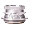 Leica Summaron 3.5cm f3.5 lens side view showing aperture and focus scales