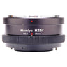 Mamiya RZ67 No.1 45mm extension tube front view with engraved markings and alignment dot