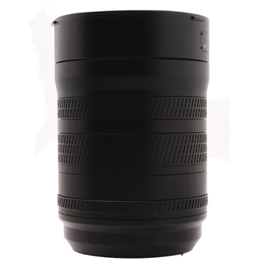 Hasselblad XCD 35-100mm lens side view with hood and focus rings