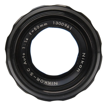Nikon 50mm f1.4  Nikkor S.C. AI, lite haze 1300961