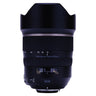 Tamron SP 15-30mm f2.8 Di VC USD front view with petal hood, zoom scale and AF/MF switch